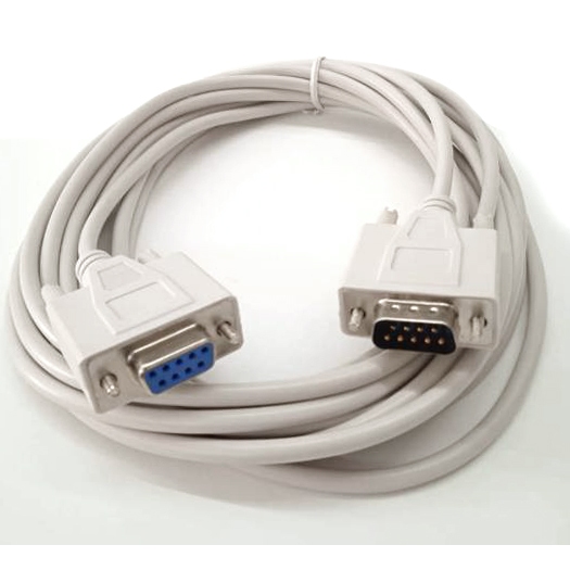 สาย RS232 / serial / DB9 / ซีเรียล (9พิน) สาย PCL ผู้-เมีย , ผู้-ผู้ , เมีย-เมีย Cross 1.5เมตร/ 3เมต