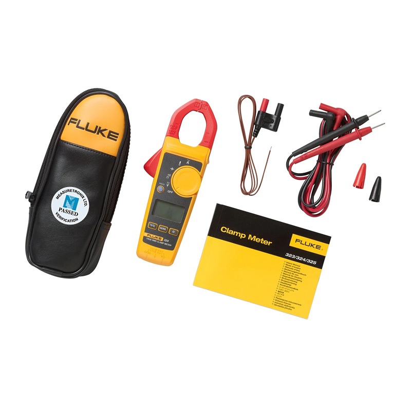 Fluke 324 แคลมป์มิเตอร์แบบ TRMS ทนทาน, เที่ยงตรง