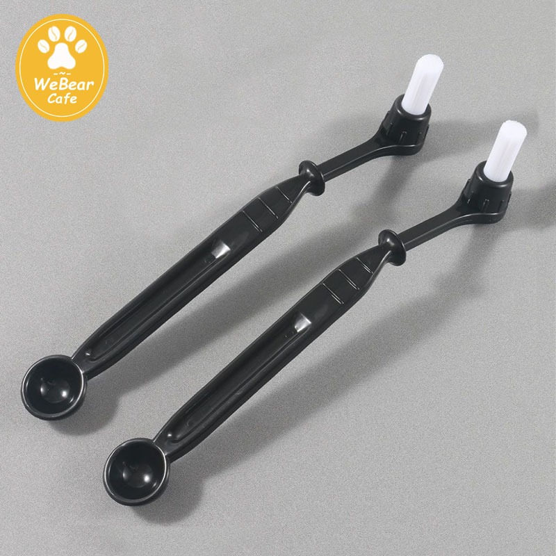 WeBear Cafe☕ แปรงล้างเครื่องชงกาแฟ Coffee Machine Brush 4AAF