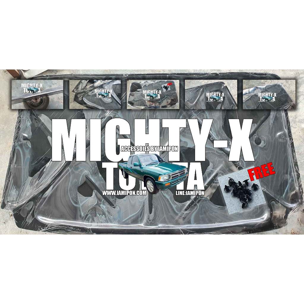 แผ่นกันความร้อน TOYOTA MIGHTY-X ตรงรุ่น