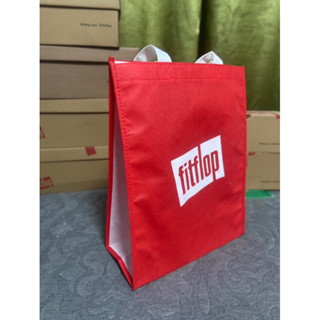 ถุงหิ้วผ้า Fitflop แท้จากช็อป 1 ใบ / ขนาดใส่กล่องรองเท้าได้ …