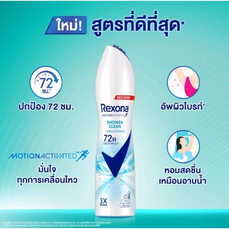 Rexona สเปรย์ระงับกลิ่นกาย 135 มล.