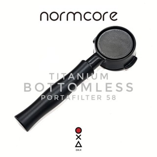 Normcore Titanium Bottomless portafilter 58 (universal)