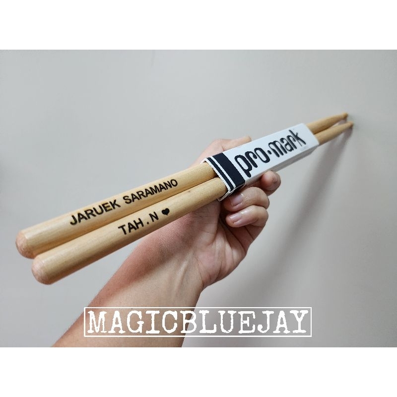 ไม้กลอง Promark แท้ 100% (สลักชื่อบนไม้ ฟรี!! ส่งไว!!)