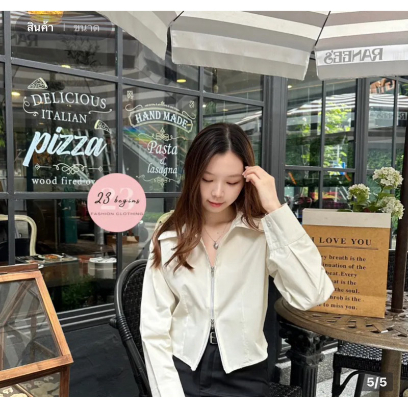 23begins เสื้อเชิ้ตy2k