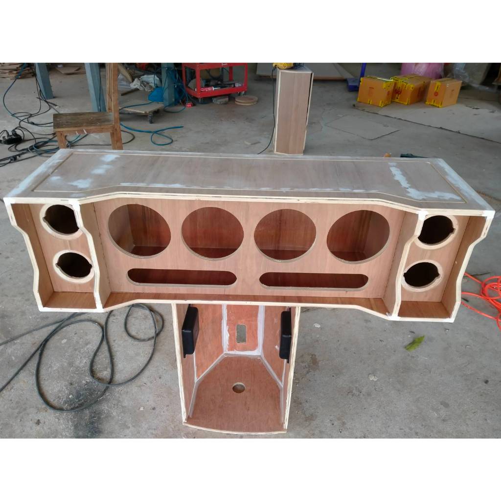 ตู้ลำโพงเสียงกลางแหลม 4x4 V.3 ดอก 6.5 นิ้ว ดอกแหลมทวิตเตอร์ 4นิ้ว