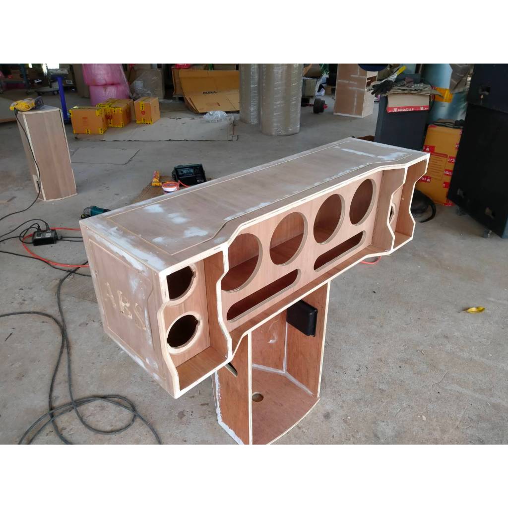 ตู้ลำโพงเสียงกลางแหลม 4x4 V.3 ดอก 6.5 นิ้ว ดอกแหลมทวิตเตอร์ 4นิ้ว