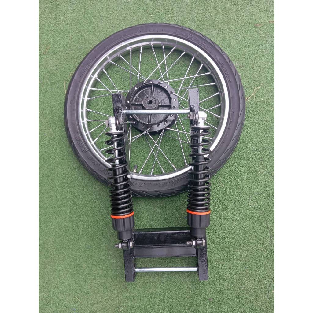 ชุดพ่วงข้าง ล้อ+สวิงอามใหม่+โช้คใหม่ อุปกรณ์ครบ