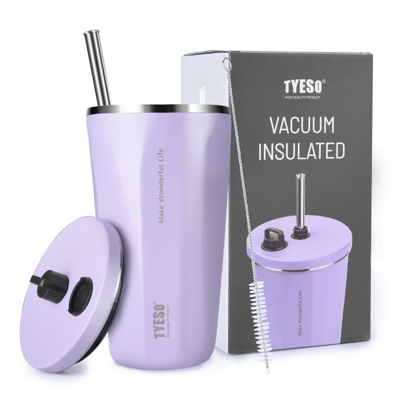 แก้วเก็บอุณภุมิ tyeso 600ml เยติพร้อมส่ง