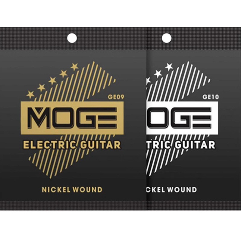 สายกีตาร์ไฟฟ้า MOGE Electric Sting Nickel Wound Anti rust coating สายเคลือบกันสนิม มี 2 เบอร์2ขนาดให้เลือกจร้า