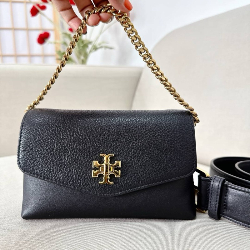 Tory burch Kira Mixed-Materials Belt Bag