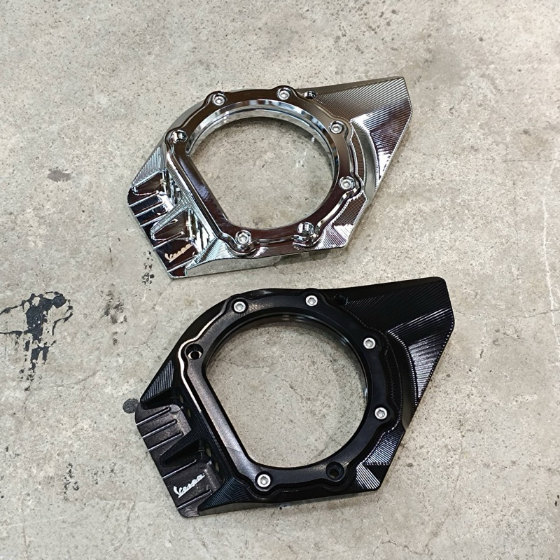 ครอบใบพัดชามหน้า ครอบแคร้งหน้า CNC Vespa IGet