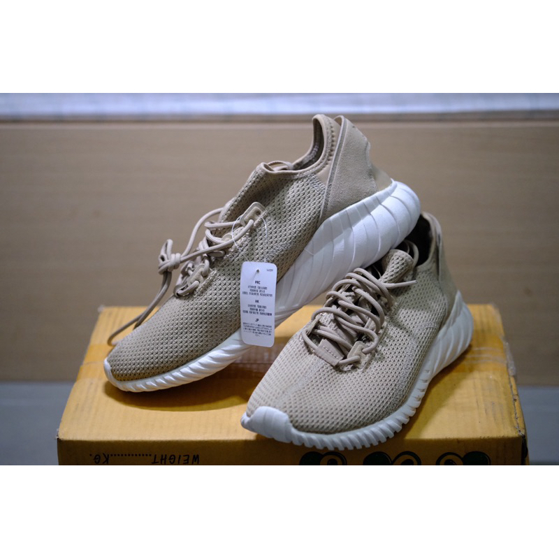 [ของแท้US/มือ1] Adidas TUBULAR DOOM สี KH/WT