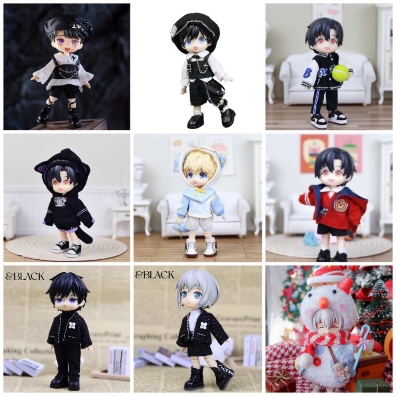 ชุด​ด๋อย​ nendoroid ob11​​ พร้อมส่ง ชุดอนุบาล ชุดนักเรียน ชุดเซตน่ารักๆ ชุดเมด​ คริสต์มาส ​ อื่นๆ