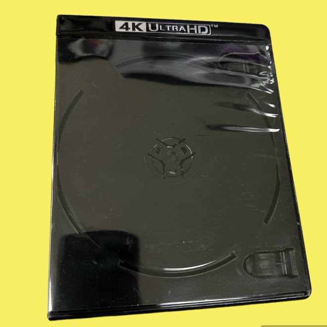 กล่องเปล่าใส่แผ่นหนัง BLUE-RAY 4KUHD (2 Disc) สีดำ (11 MM)