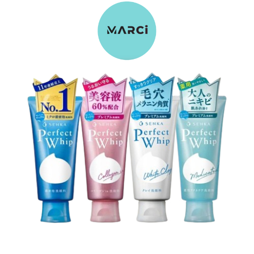 SHISEIDO Senka Perfect Whip Foam โฟมล้างหน้า ล้างหน้าเนื้อวิป ชิเซโด้ [1 หลอด]