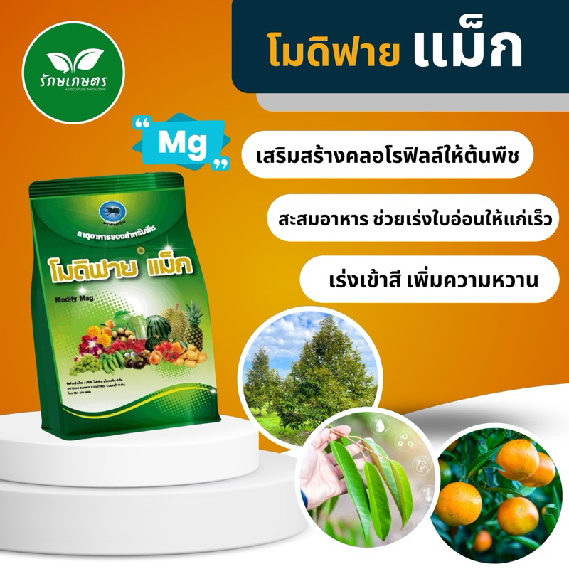 โมดิฟายแม็ก แม็กนีเซียม 1 โล เร่งใบแก่
