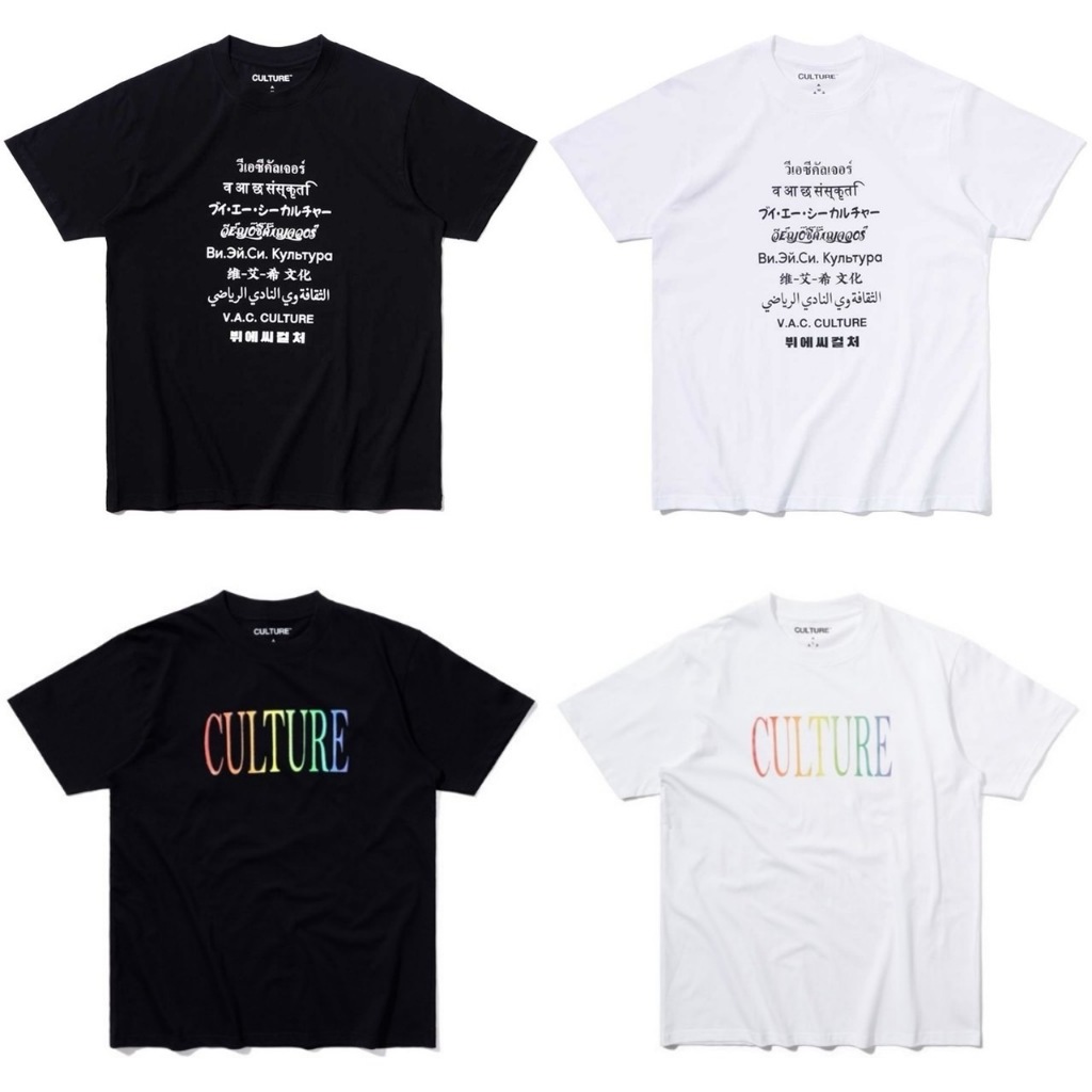 Culture™ T-Shirt เสื้อยืดแฟชั่น เสื้อยืดสตรีท