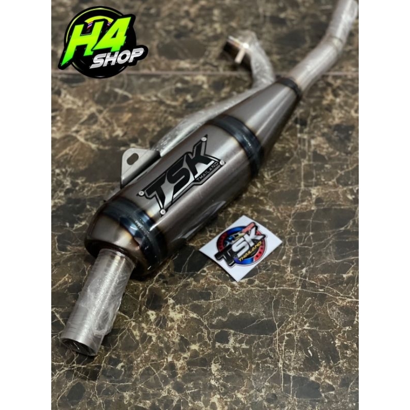 ท่อย่นเชง เวฟ110i คอท่อ28มิล เสปคใหม่ล่าสุดสังกัดTSK ใส่ปี2009-2019