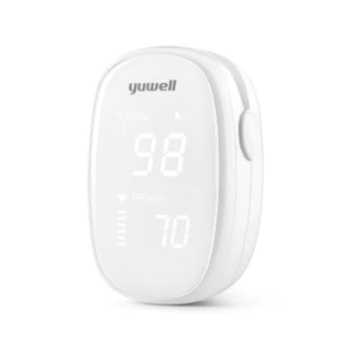 Yuwell Fingertip Pulse Oximeter เครื่องวัดออกซิเจนปลายนิ้ว รุ่น YX102 19543 / YX110 21714 / YX306