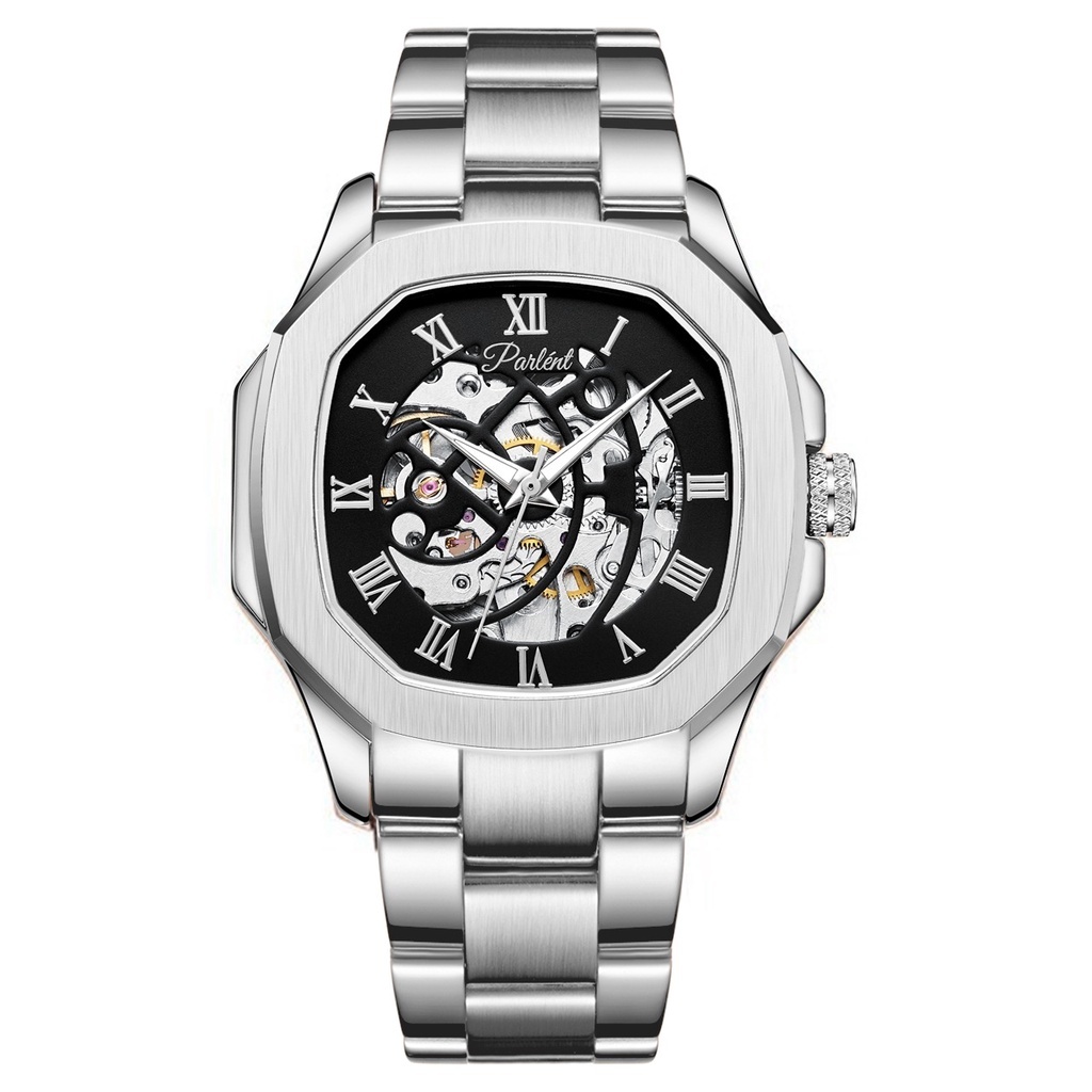 นาฬิกาข้อมือผู้ชาย Parlent Gallant Vortex Steel