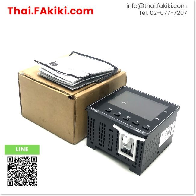พร้อมส่ง, (B)Unused*, E5AC-RX3ASM-800 Digital Temperature Controller, สเปค 96×96mm, OMRON (66-009-08