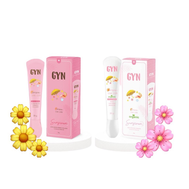 กันแดดจินน์ GYN กันแดดหน้าฉ่ำ SPF 50+ราคาต่อชิ้น