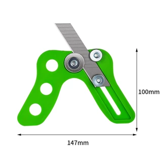 มีดตัดแต่งงานไม้ กบลบมุม เครื่องมืองานไม้ ที่กันจอนขอบ Manual Edge Banding Trimmer