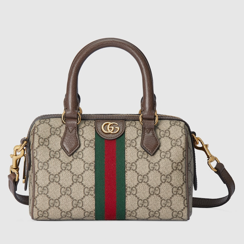 🍒กุชชี่ Gucci Ophidia GG mini handbag🍒Tote BAG กระเป๋าถือสตรี mini/small/medium
