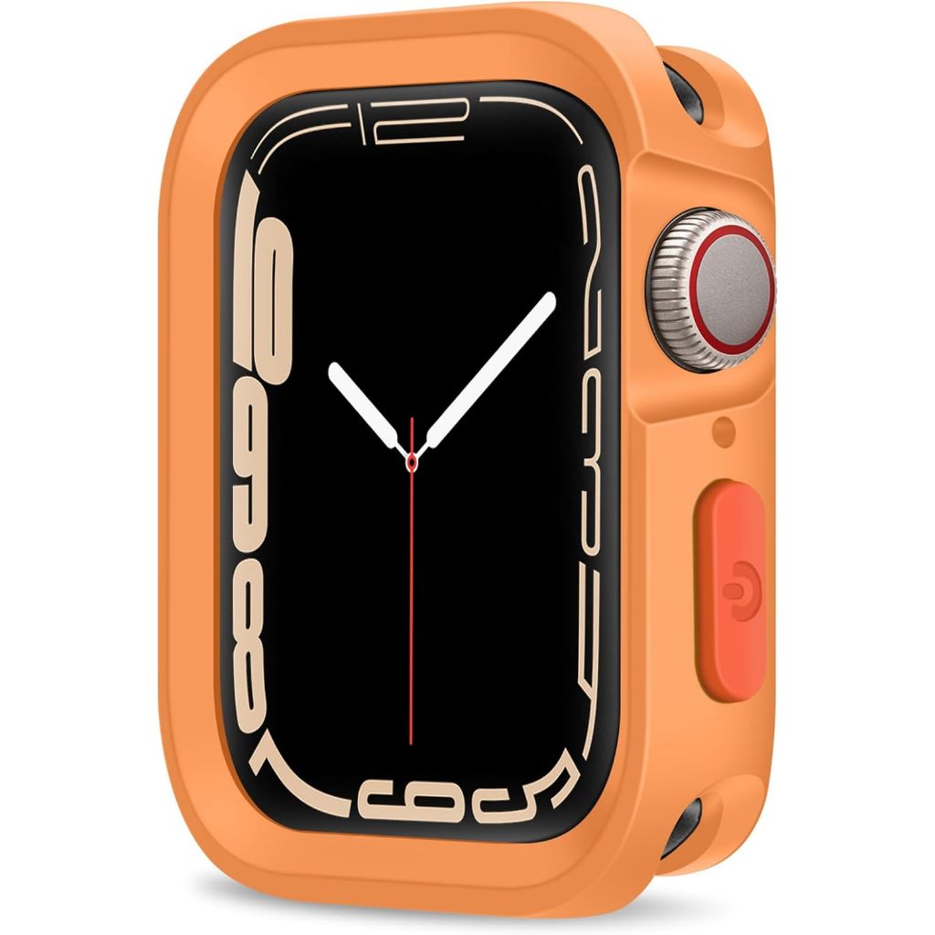 เคส Apple Watch Case 45มม. 44มม. 41 มม.40 มม.Apple Watch Series 9/8/7/6/5/4/SE เคสกันกระแทกทนทานนุ่ม