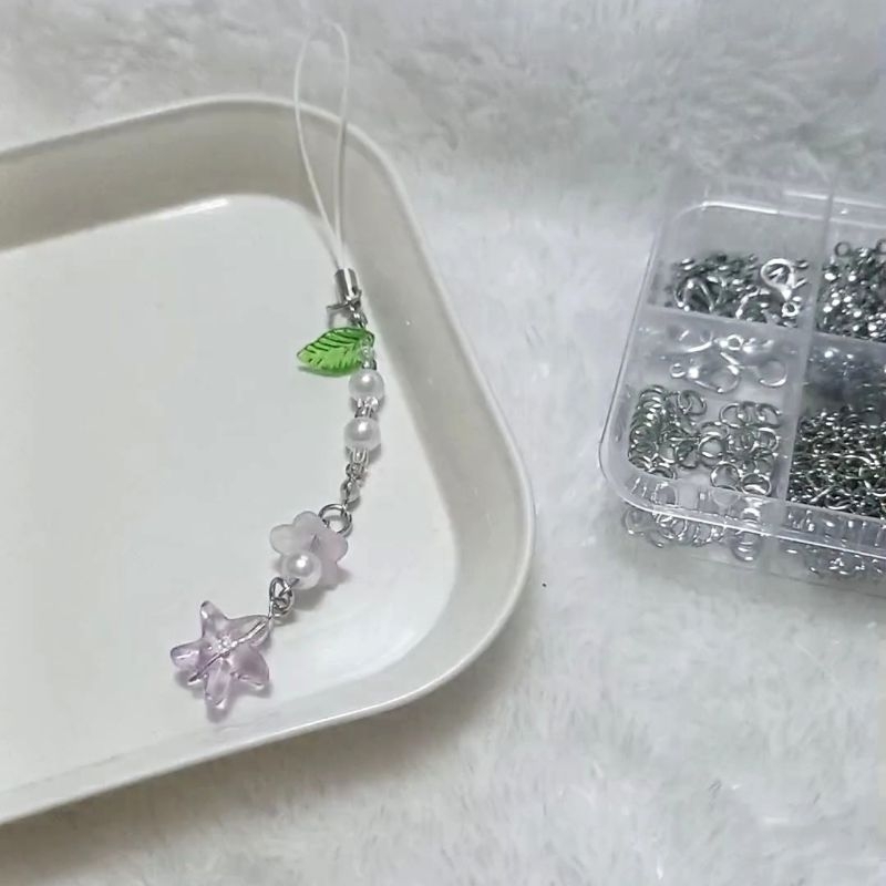 starfish keychain พวงกุญแจลูกปัดปลาดาว`☆~