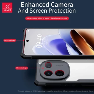 XUNDD เคส สำหรับ Vivo Iqoo12 5G เคส ต่อต้านการดรอป ป้องกันรอยขีดข่วน