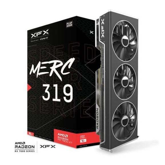 XFX Speedster MERC 319 Radeon RX 7800 XT BLACK Edition (RX-78TMERCB9)