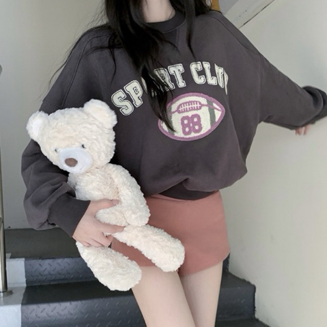 พร้อมส่ง 🌈 sport club wool sweater 🏑