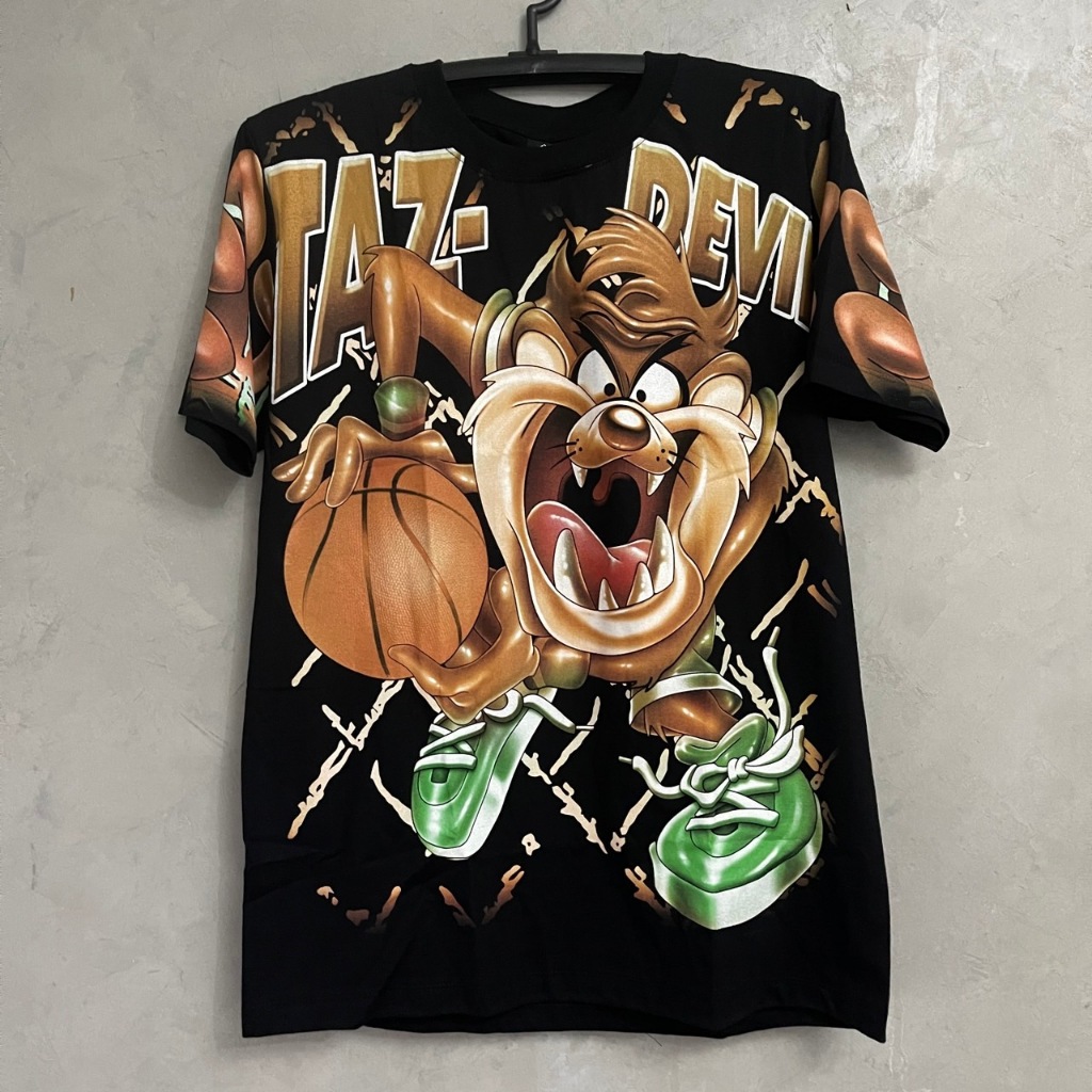 เสื้อยืดOVP Taz (ป้ายRocktee เรืองแสง) ผ้าCotton100