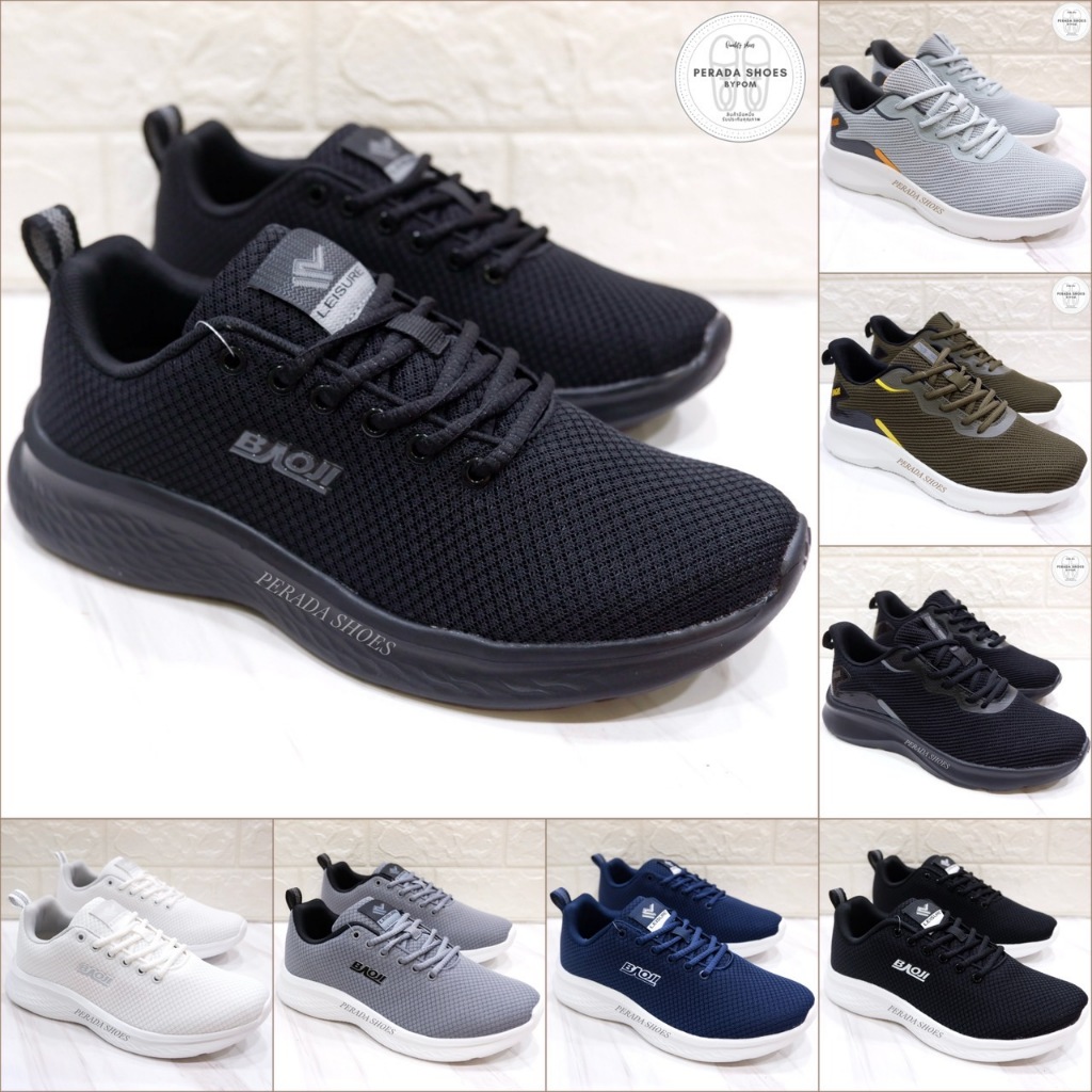 Baoji แท้💯% พร้อมส่ง รองเท้าผ้าใบรุ่น BJM655 / BJM837 ไซส์ 41-45