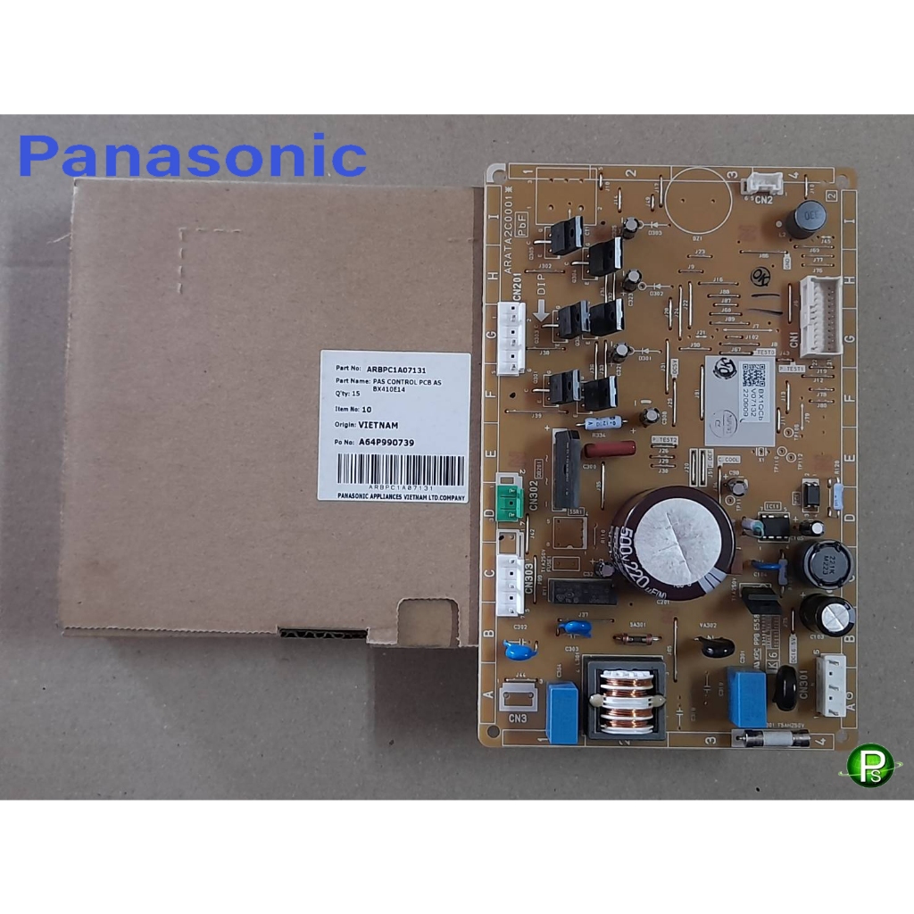 แผงบอร์ด PAS CONTROL PCB AS BX410E14   ARBPC1A07131 ตู้เย็น  PANASONIC