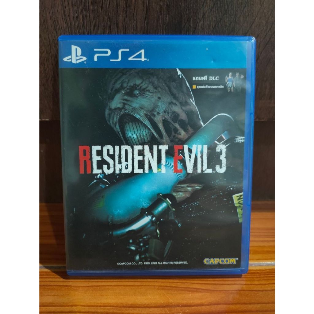PS4 แผ่น ps4 Resident Evil 3 ปกหายาก(รองรับภาษาไทย🇹🇭)
