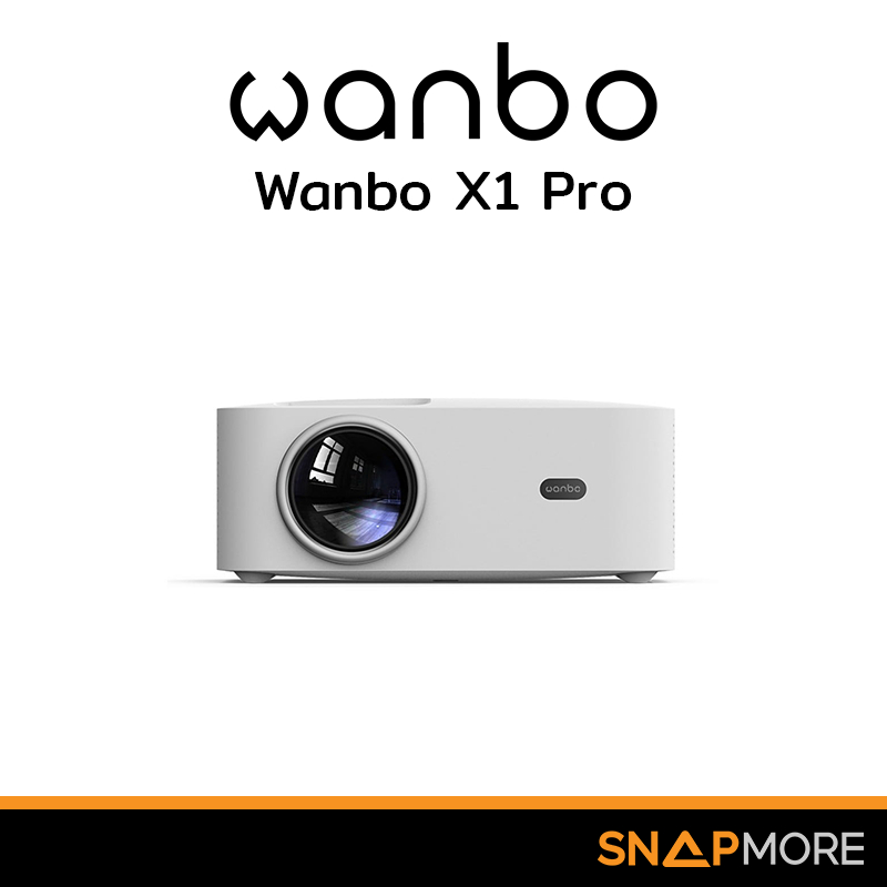 Wanbo X1 Pro 1080P HD Projector โปรเจคเตอร์ มินิโปรเจคเตอร์ คุณภาพระดับ Android 9.0 ประกันศูนย์ไทย