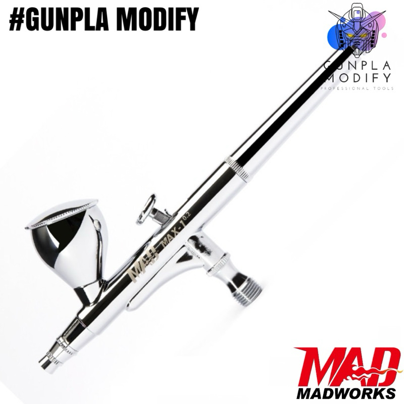 MADWORKS MAX-01 High Quality Airbrush แอร์บรัชคุณภาพสูง ขนาดหัว 0.2 mm