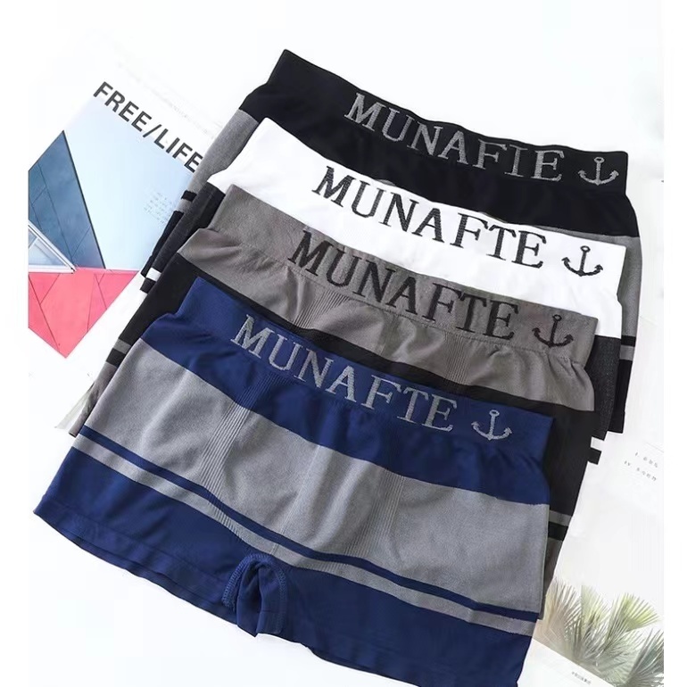 MUNAEIE กางเกงในผู้ชาย กางเกงบ๊อกเซอร์ G069