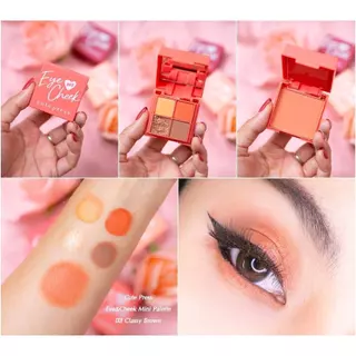 แถมถุงผ้า ❤️ cute press พาเลทท์แต่งหน้าสุดพิเศษ Eye & Cheek Mini Palette