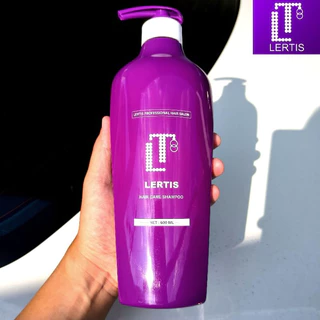 แชมพู LERTIS HAIR CARE SHAMPOO ขวดใหญ่ 600ml. เลอติส ล็อคโครงสร้างเส้นผม สูตรเข้มข้น ฟื้นฟู บำรุง ผมแห้งเสีย