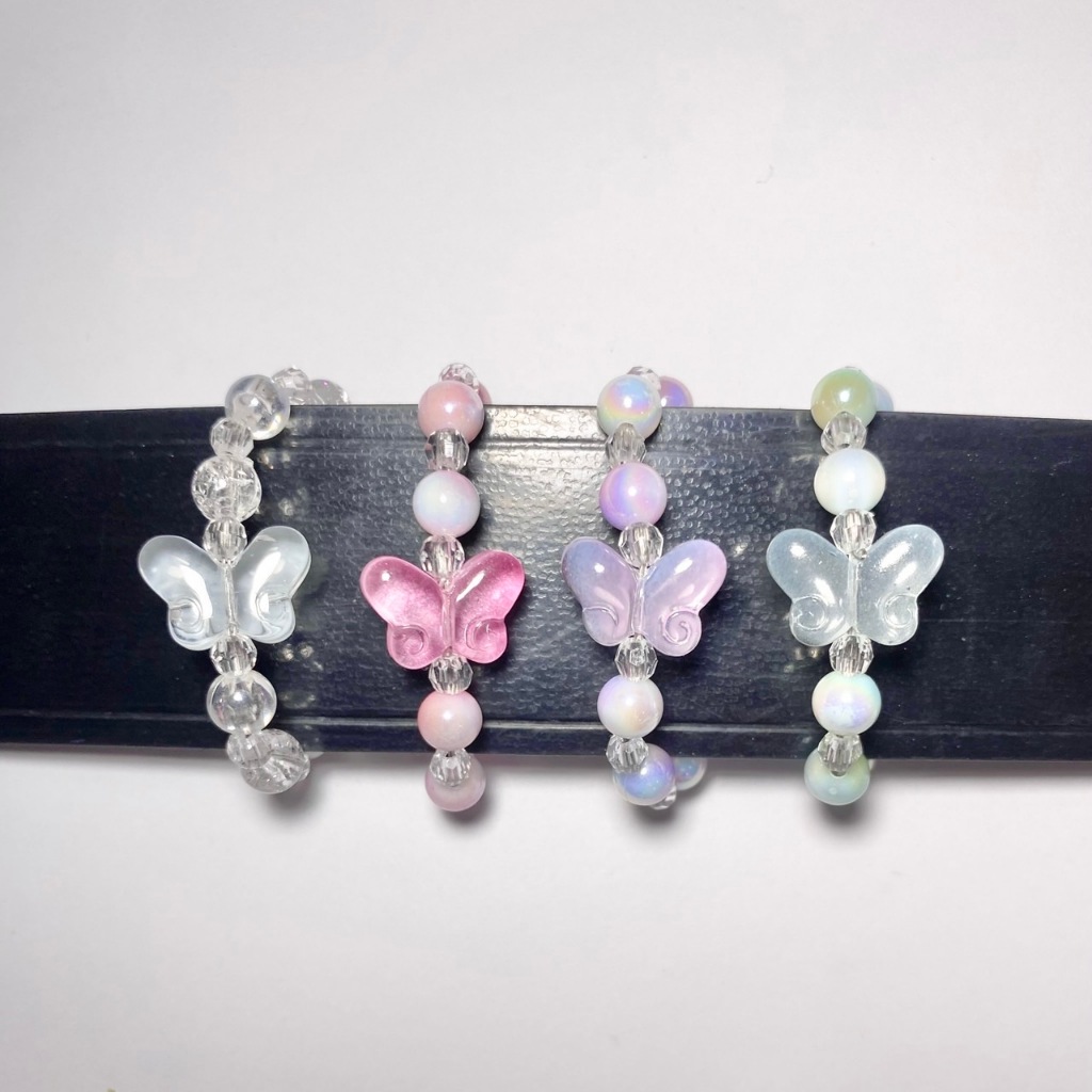 NEW 🍀สายรัดเข็มขัด🦋 Glass Butterfly