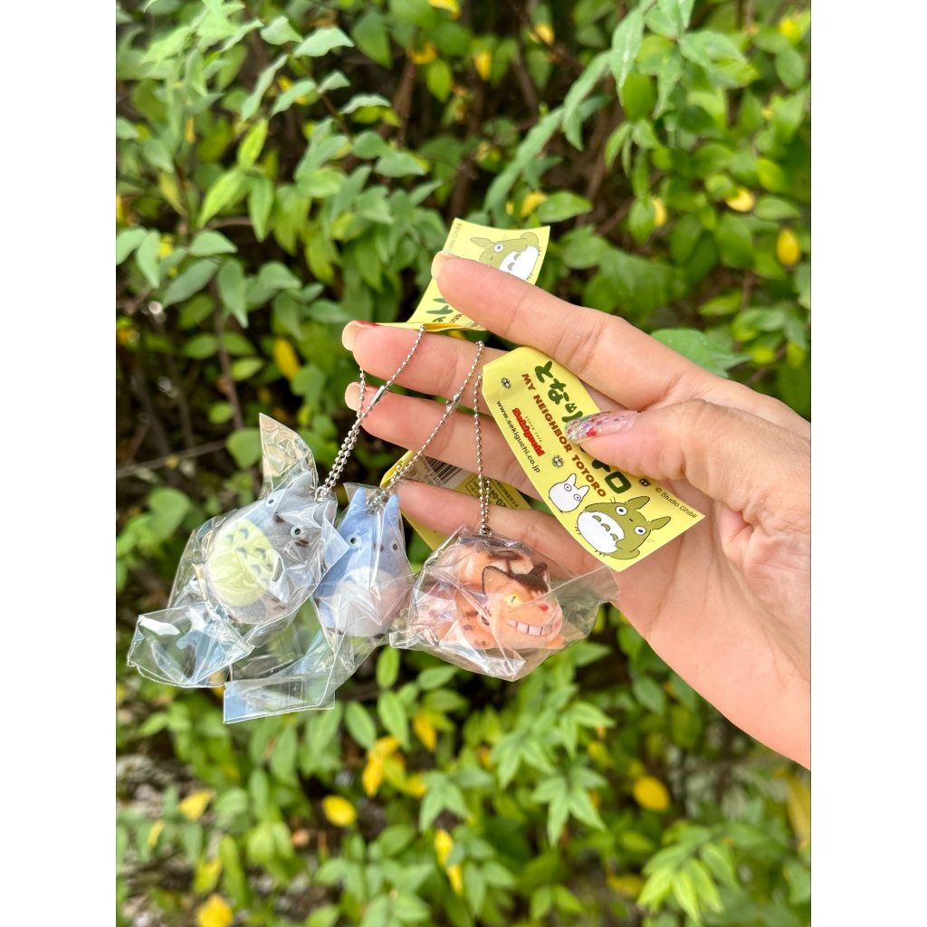 [สินค้าพร้อมส่งในไทย] พวงกุญแจแก๊งโตโตโร่ Totoro/Gibli น่ารัก ของแท้ 100%