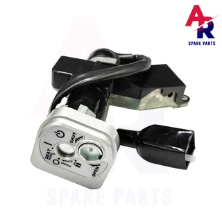 สวิทช์กุญแจ ชุดใหญ่ HONDA - WAVE125I LED ปี 2018 - 2020 เบ้านิรภัย เวฟ125i led สวิทกุญแจเวฟ125i รุ่น LED