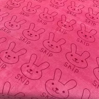 ผ้าเช็ดตัว ผืนใหญ่ ลายกระต่าย 90x160ซม นุ่มสบายไม่บาดผิว(รุ่นหนา 400กรัม) #YJ