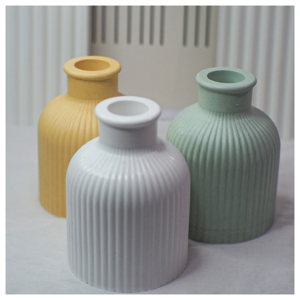 ถาดปูน แจกันดอกไม้ พร๊อพแต่งห้อง ถ่ายรูปสินค้า สไตล์มินิมอล