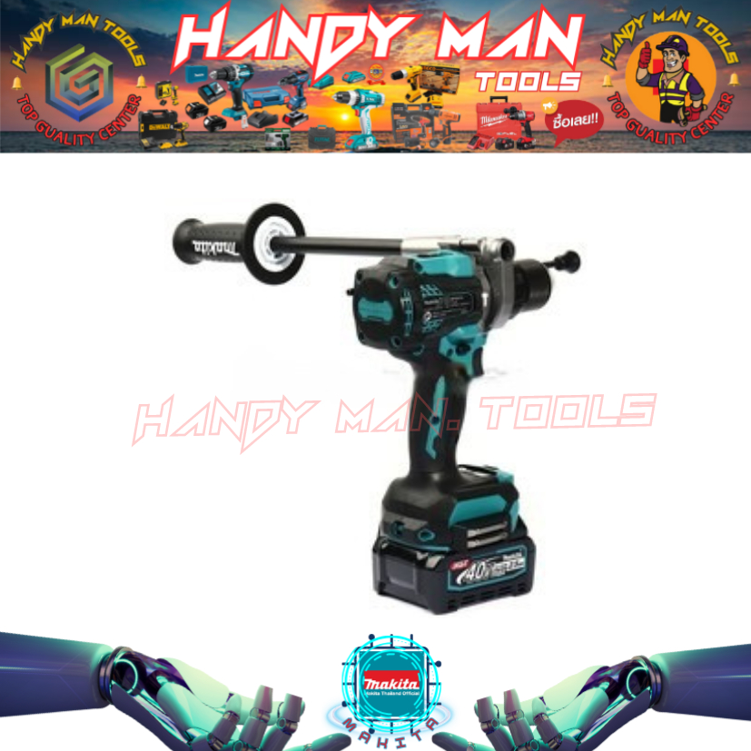 MAKITA รุ่น HP001GD101 สว่านกระแทกไร้สาย 40 โวลต์ ขนาด 13 มม.  # ออก..ใบเสร็จ-ใบกำกับภาษี..ได้ครับ..