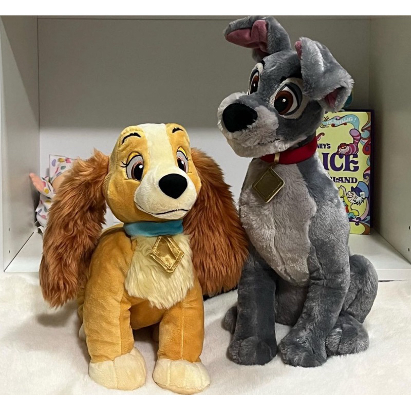 ตุ๊กตาLady and the Tramp ตุ๊กตาหมาเลดี้แอนด์เดอะแทรมป์ หมาเลดี้ทรัมป์ Disney Dog 🍝 มือ 2 (มีหลายแบบ)